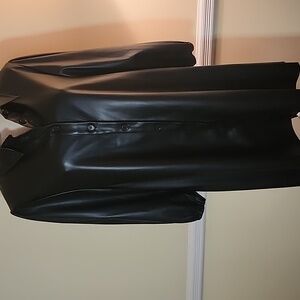 DOLCE CABO Faux leather dress L